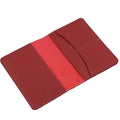Leather Passport Holder Travel Wallet