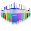 24oz Color Sensitive Cups With Lids And Straws