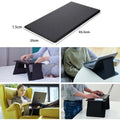 Portable Leather Foldable Laptop Lap Desk Bed Desk