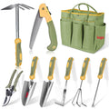 9 Piece Stainless Steel Gardening Hand Tools Set