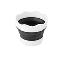 Collapsible Silicone Paint Brush Cleaner Bucket