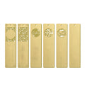Customized Creative Tassel Brass Bookmark