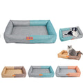 Removable & Washable Linen Pet Mat