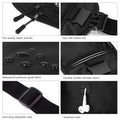 Hidden Money Belt with RFID Blocking