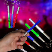 LED Acrylic Glow Stick Keychain/ Help Flash Stick For Party
