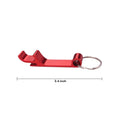 Aluminum Alloy Bottle Opener/Key Chain