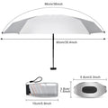 Mini Fold Umbrella Sunshade Compact Portable
