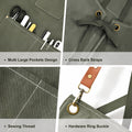 Adjustable Denim Bib Work Apron-Full Color