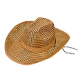 Custom Logo Straw Cowboy Hat