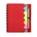 Wave Spiral Notebook With Pen
