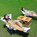 Folding Outdoor Recliner Patio Lounge Chair Lawn