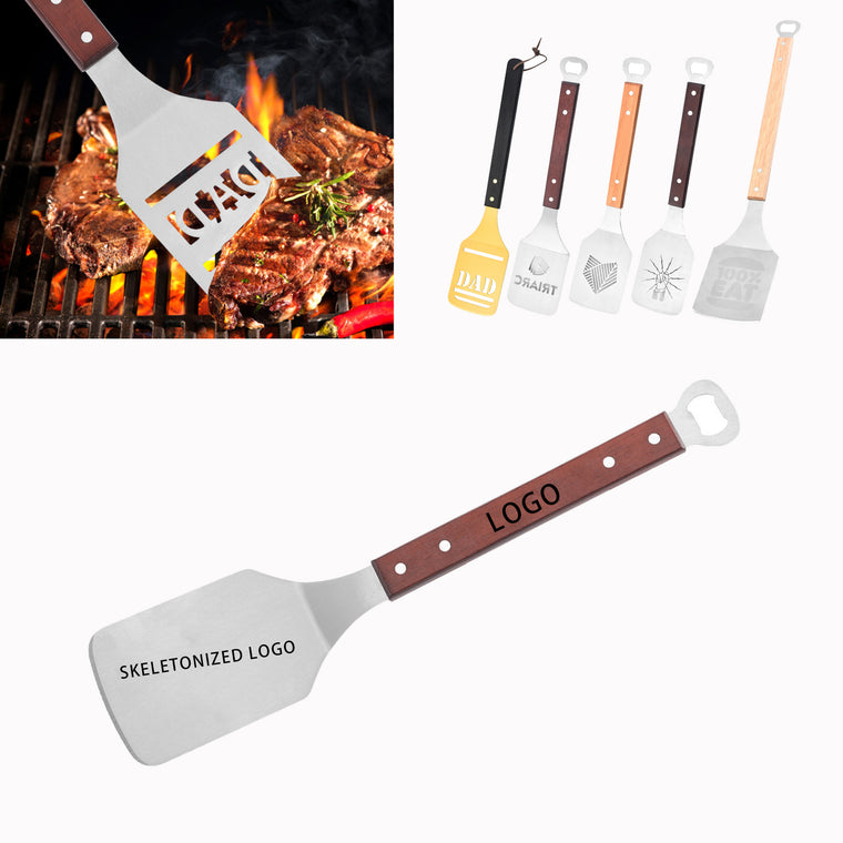 Stainless Steel Spatula With Wooden Handle