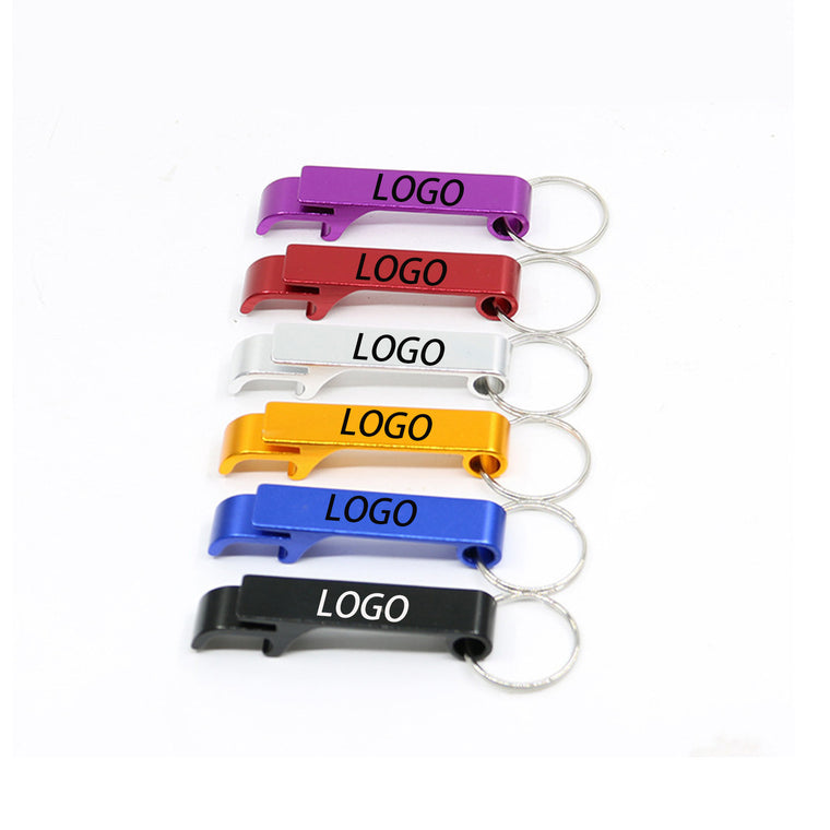 Aluminum Alloy Bottle Opener Keychain