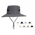 Outdoor Hiking Hat With Large Brim Sunscreen Visor