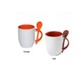 12Oz Ceramic Cup With Spoon