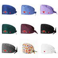 Nurse Scrub Cap With Buttons