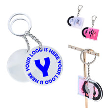 Acrylic NFC Music Keychain
