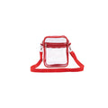 Clear PVC Crossbody Purse Bag