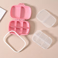 8 Compartments Travel Pill Organizer