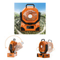20,000mAh Camping Fan Lantern With Power Bank, LED Light