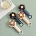 Usb Mini Portable Hand Fan With Carabiner