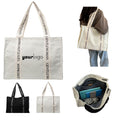 Casual Large-Capacity Letter Canvas Bag