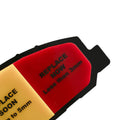 Acrylic Brake Pad Inspection Tool