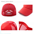 Promo Budget Dome Mesh Back Sunshade Hat