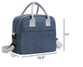 Reusable Adjustable Shoulder Strap Insulated Lunch Bag