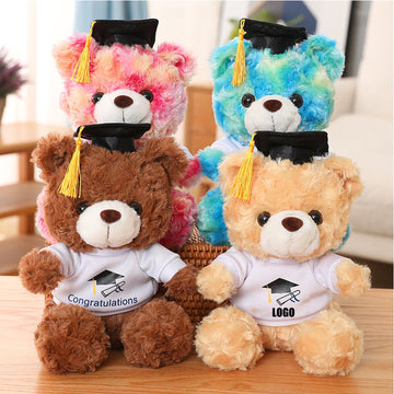 A Teddy Bear Wearing A Doctor's Cap