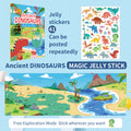 Children's Enlightenment Puzzle Jelly Sticker Book