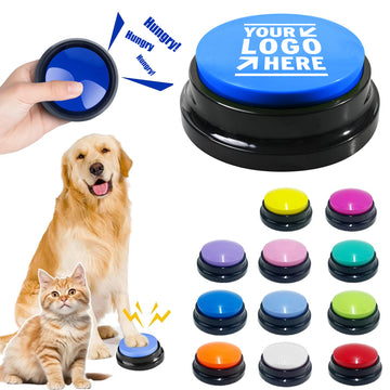 Dog Training Clicker With Buzzer Button For Easy Commands