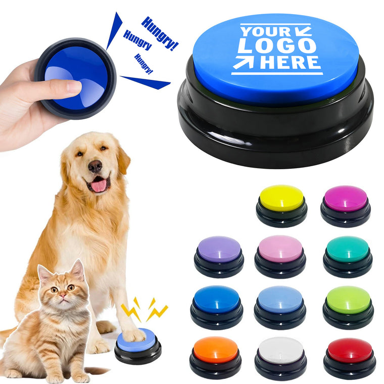 Dog Training Clicker With Buzzer Button For Easy Commands