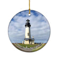 Full Color 3" Ceramic Christmas Pendant