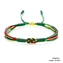 Olympic Handmade Country Flags Infinity String Bracelet