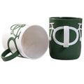 Plastic Couple Cup Bicycle Handle Shaped Toothbrush Cup Mug