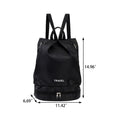 Dry-Wet Separation Waterproof Storage Backpack