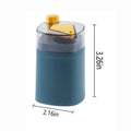 Creative Press-to-Dispense Toothpick Holder – Wheat Plastic