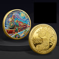 Custom Christmas Themed Commemorative Coin Challenge Coin