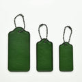 Leather Luggage Tags & Bag Charms