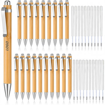 Bamboo and Wooden Ballpoint Pen Stationery