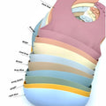 Baby Silicone Bib Waterproof Auxiliary Rice Pocket