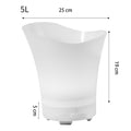 5L LED Bar Ice Bucket Container Wireless Bluetooth Speaker