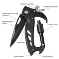 Multitool Carabiner with Pocket Knife