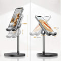 Retractable And Adjustable Mobile Phone And Tablet Stand