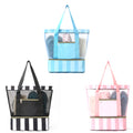 Portable Double Layer Tote Beach Bag
