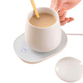 Heated Coaster Set with Mug and Spoon