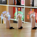 Led Programmable Fan Mini Strong Handheld