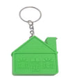 House Shaped Tape Measure Keychain