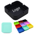 Heat Resistant Silicone Square Ashtray